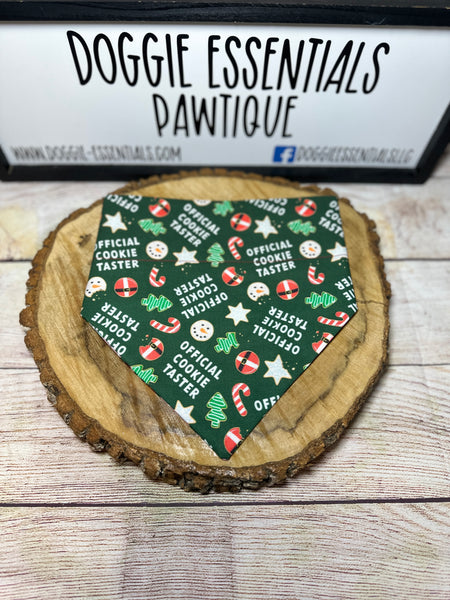 Cookie Taster Over the Collar Reversible Bandana
