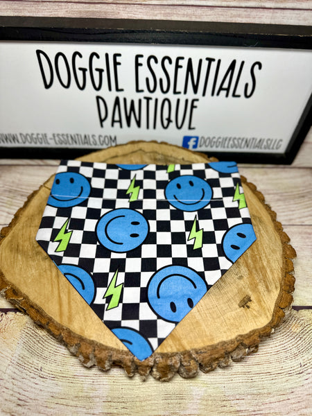 Groovin’ Grins Over the Collar Bandana