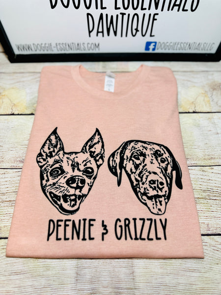 Custom Portrait T-Shirt