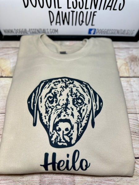 Custom Portrait Unisex Sweatshirt