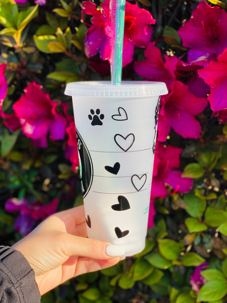 Pet Portrait Reusable Cup