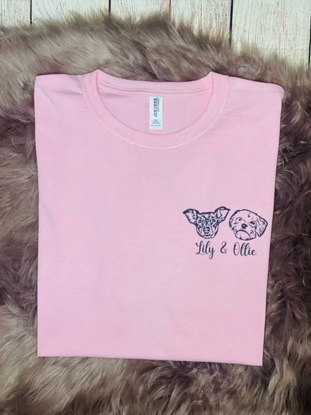 Custom Portrait T-Shirt