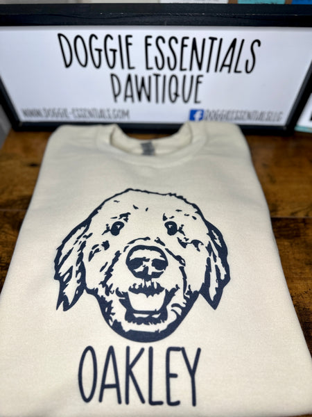 Custom Portrait Unisex Sweatshirt