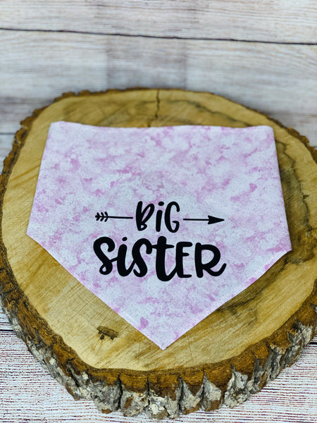Big Sister or Brother Bandana