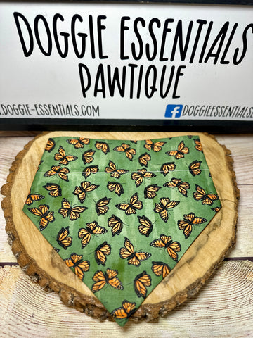 Butterfly Over the Collar Bandana
