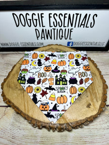 Haunted Harvest Over the Collar Bandana