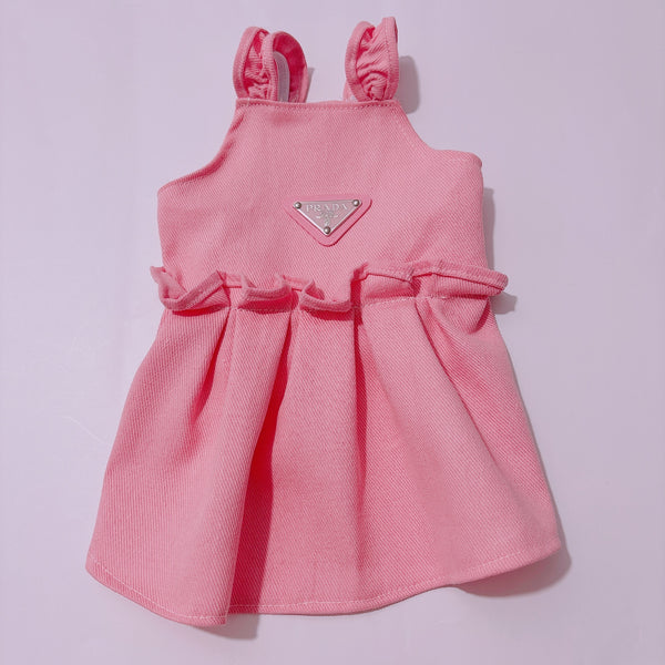The Rosé Ruffle Dress