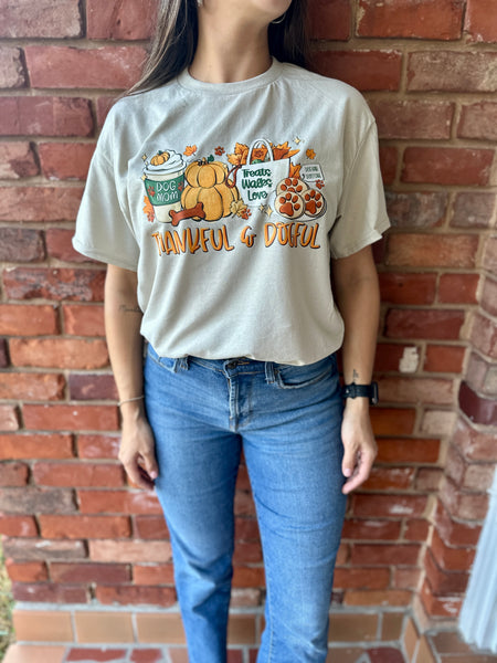 Thankful & Dogful T-Shirt
