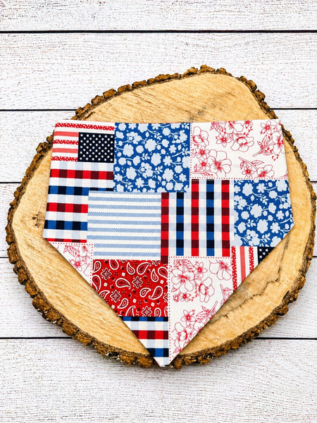 Liberty Patch Over the Collar Bandana