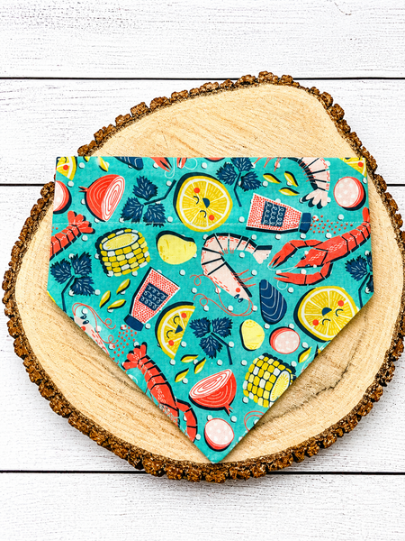 Seaside Prep Over the Collar Bandana