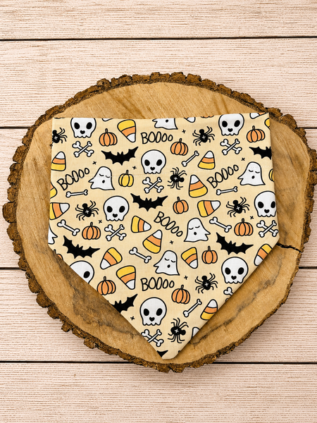 Howl-oween Over the Collar Bandana