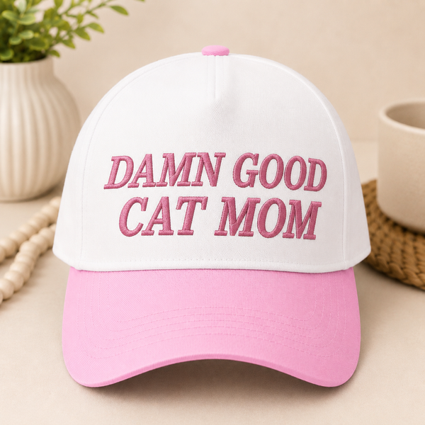Damn Good Cat Mom Hat