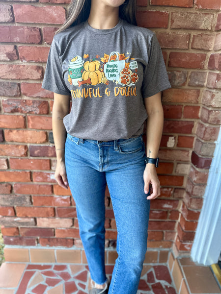 Thankful & Dogful T-Shirt