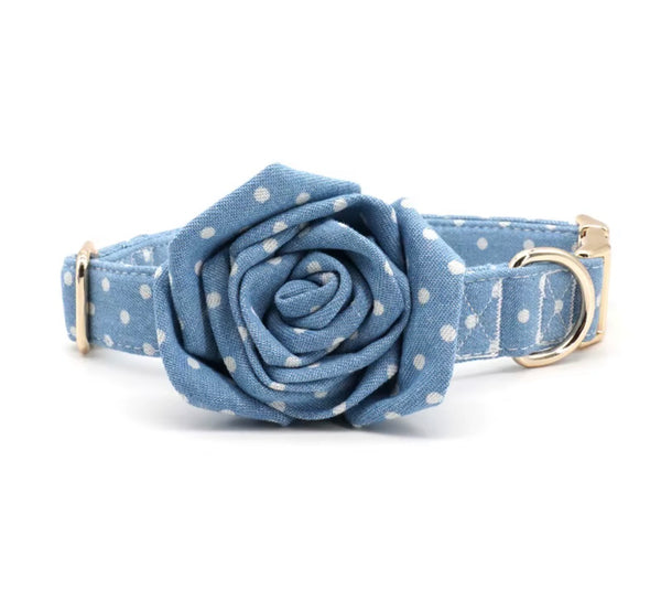 Blue Belle Collar Set