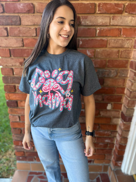 Flower Paw Mama Tee