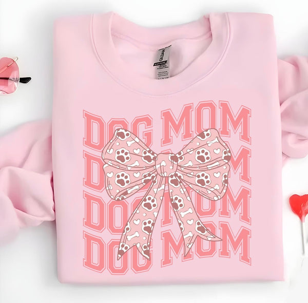 Coquette Dog Mom Sweatshirt