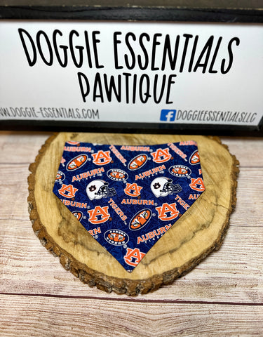 Auburn Over the Collar Bandana