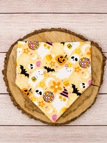 Halloween Disco Over the Collar Bandana