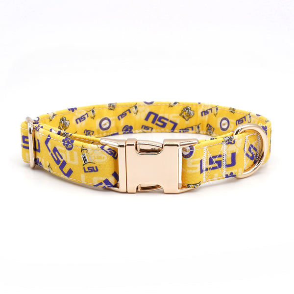LSU Flower Collar Set