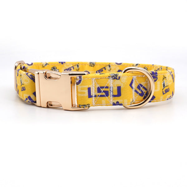 LSU Flower Collar Set