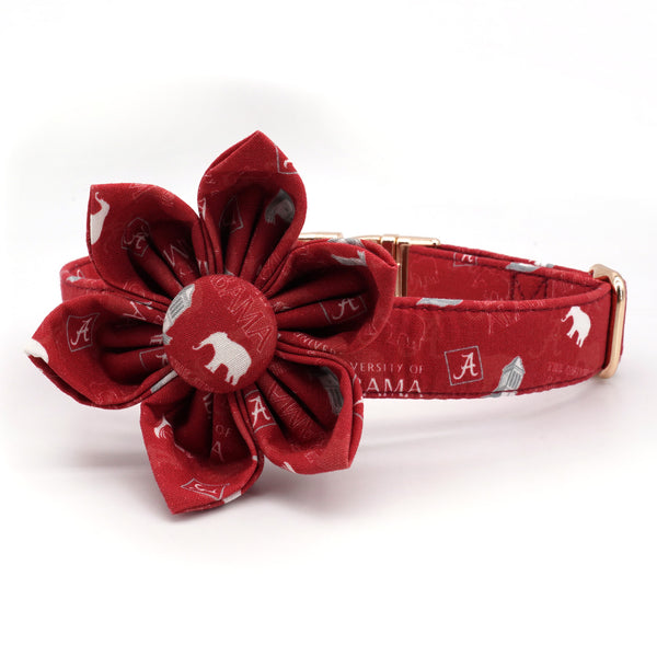Roll Tide Flower Collar Set