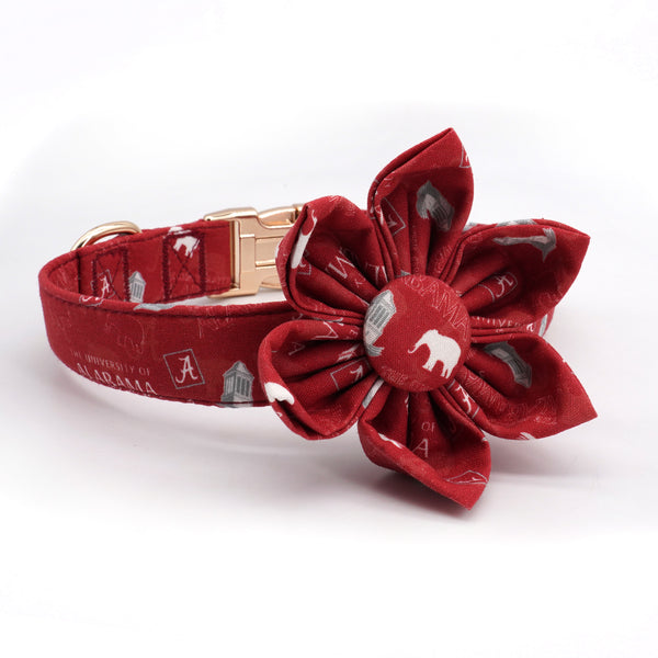 Roll Tide Flower Collar Set