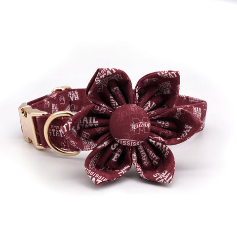 MSU Flower Collar Set
