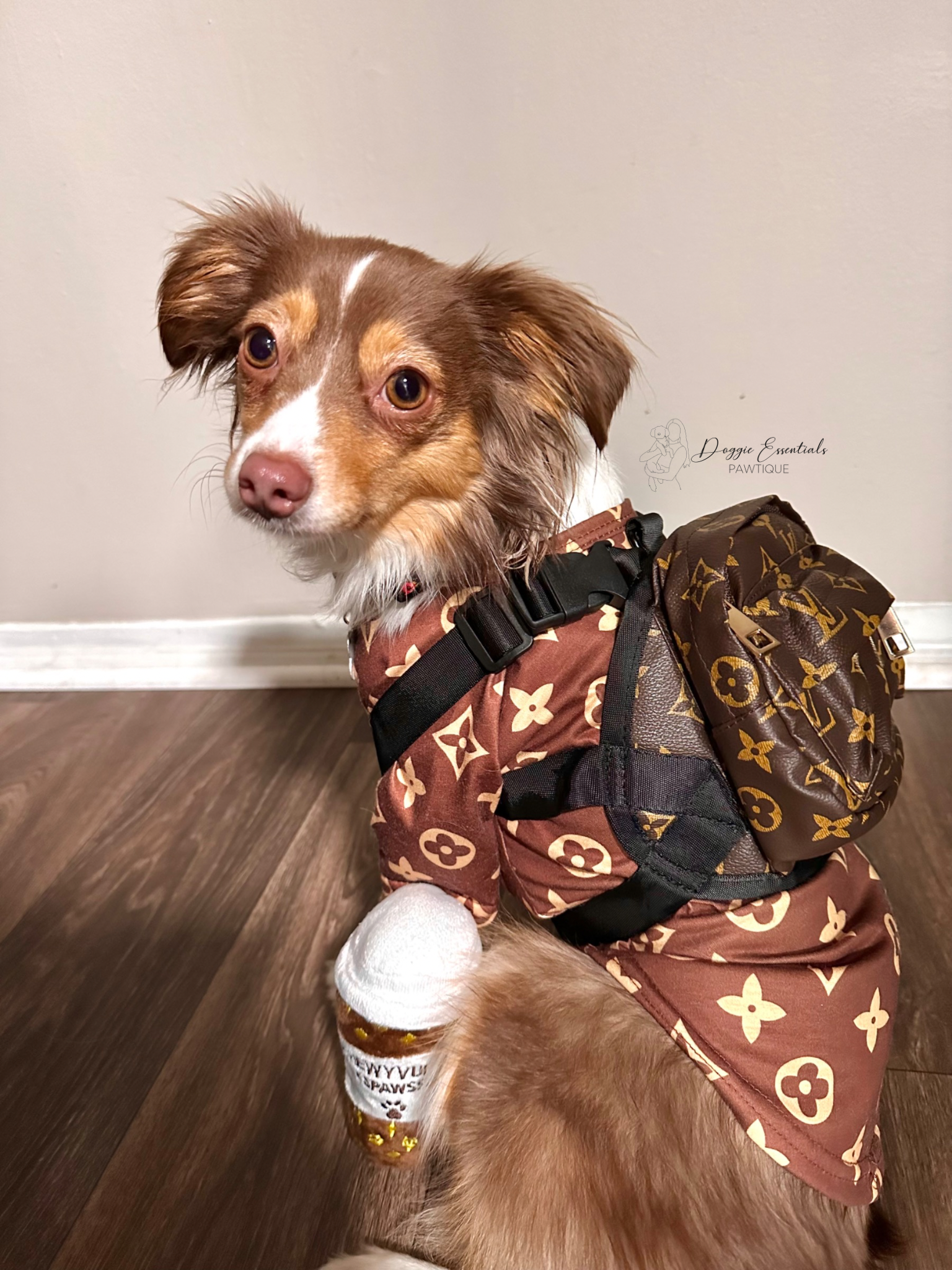 loui vuitton dog backpack Chewy Vuitton Pet Backpack – Doggie Essentials Pawtique