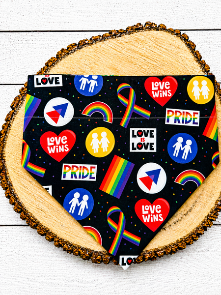 Love is Love Over the Collar Bandana