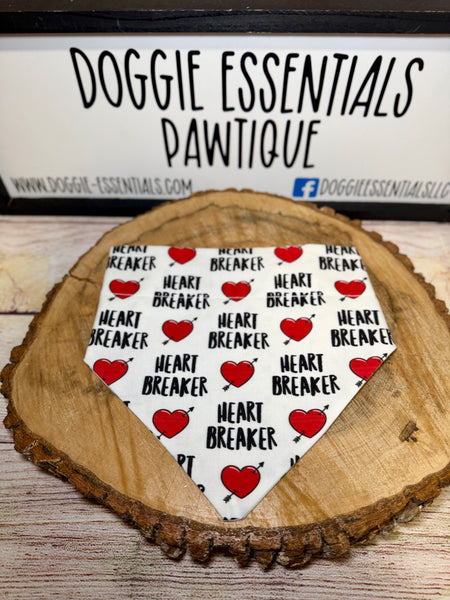 Heart breaker Over the Collar Bandana