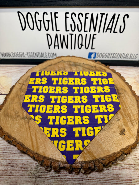 Tigers Over the Collar Bandana
