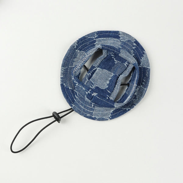 Denim Pet Hat