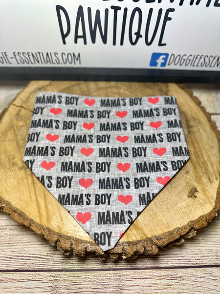 Mama’s Boy Over the Collar Reversible Bandana