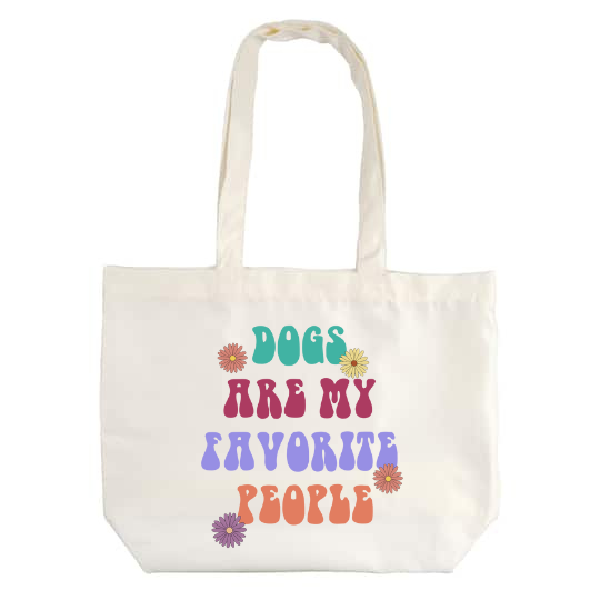 Dog/Cat Mom Design Tote Bag