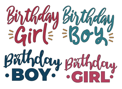 Birthday Girl or Boy