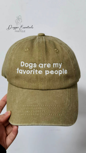 Dogs are my Favorite People Hat
