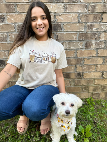 Dog Mother Coffee Lover T-Shirt