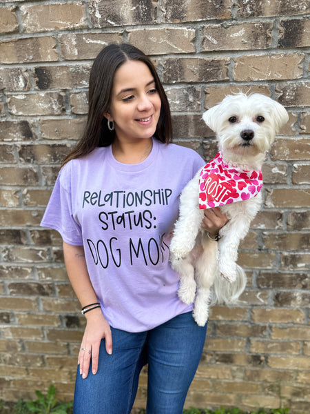 Relationship Status: Dog Mom T-Shirt