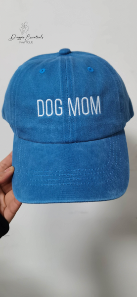 Dog Mom Denim Hat